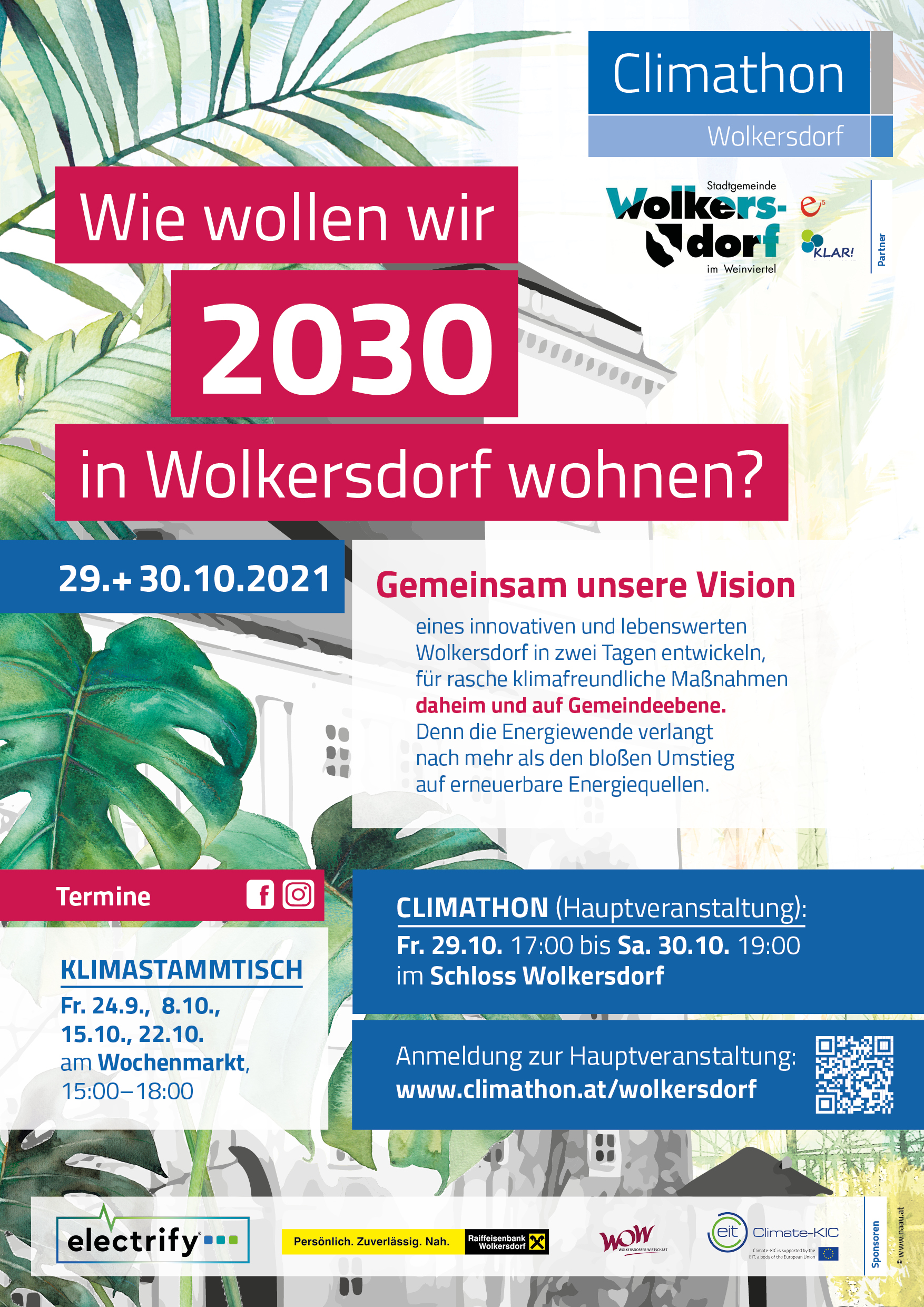 Plakat Climathon Wolkersdorf