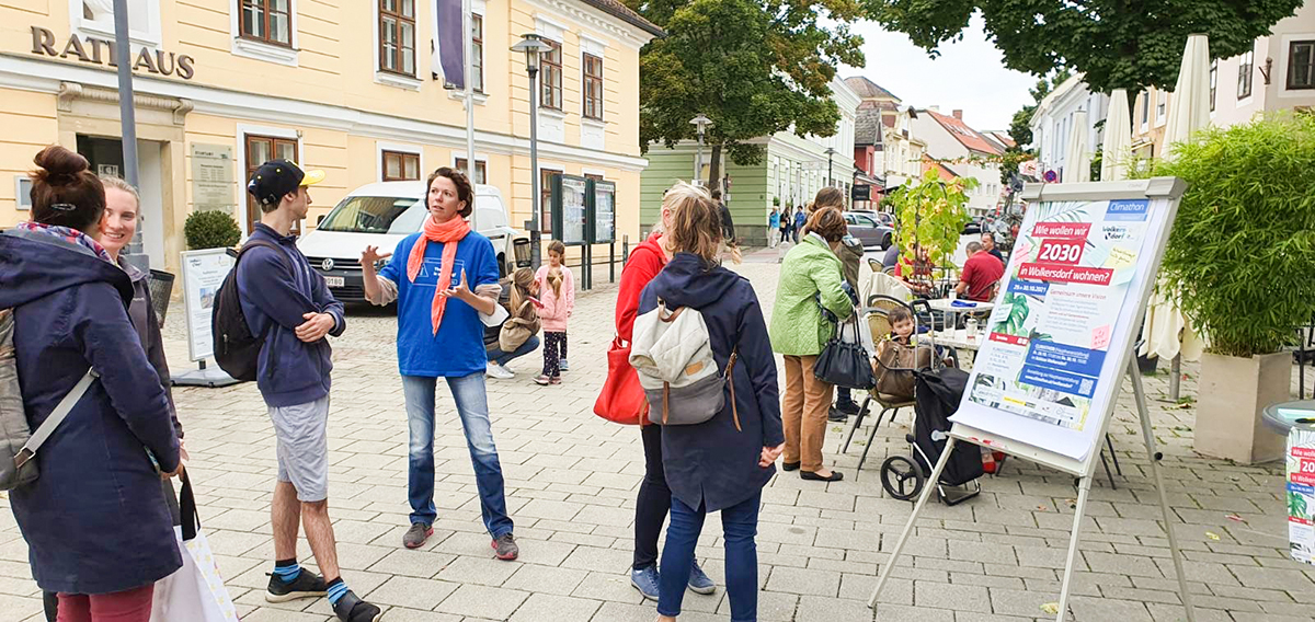 Climathon Warm up Event: Klimastammtisch am Wochenmarkt