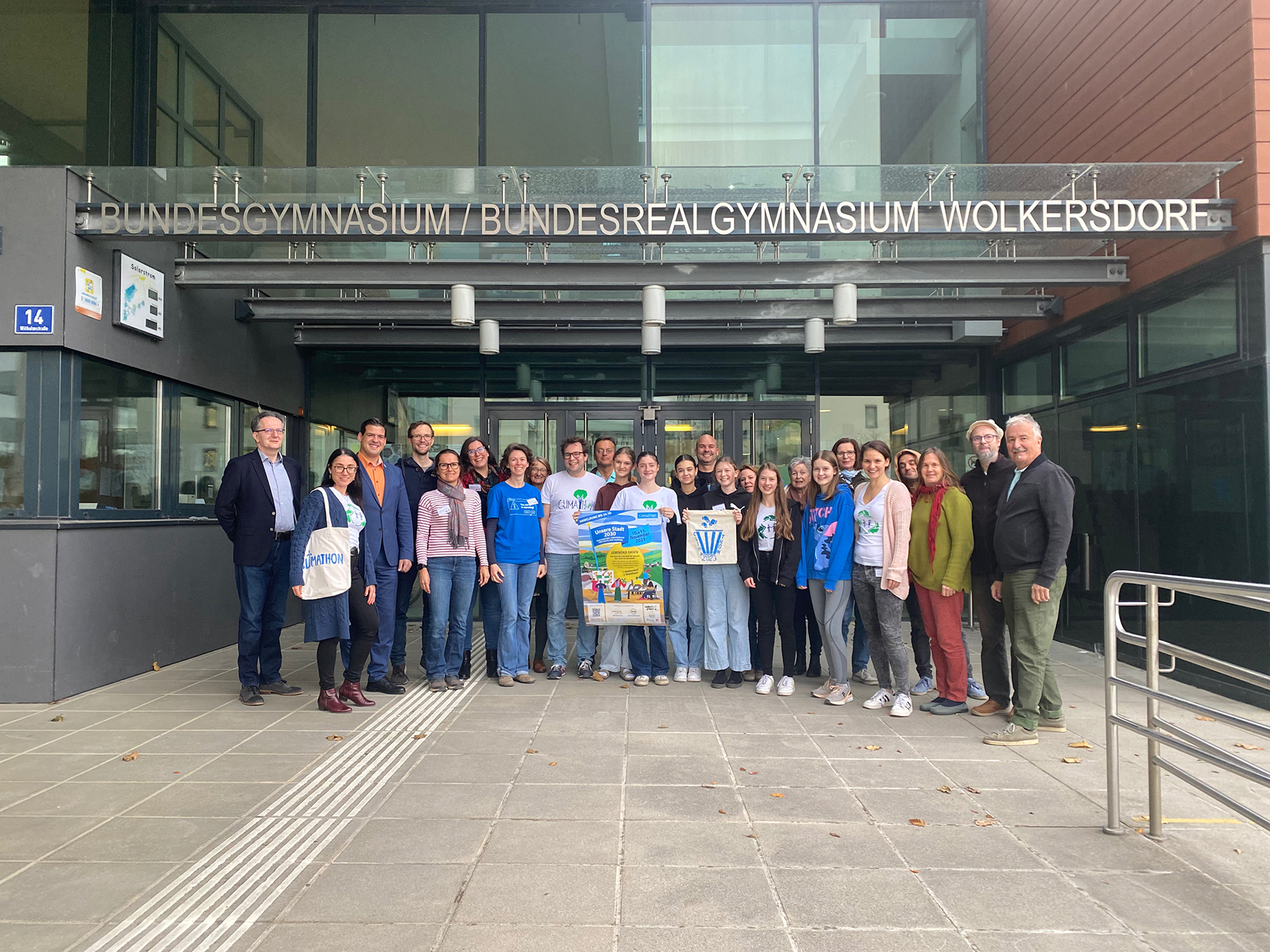 Climathon Wolkersdorf 2023 Gruppenfoto